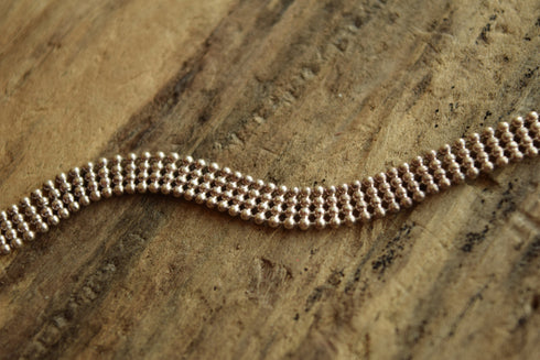 Delicate Sterling Silver Italian Bracelet